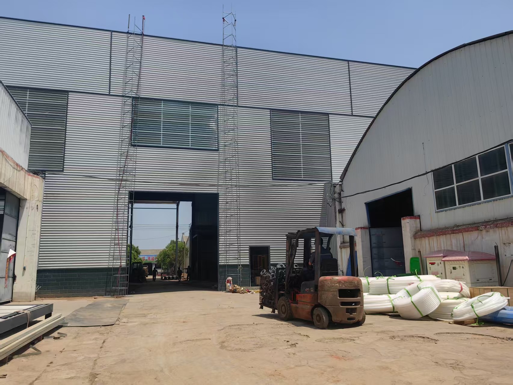 公司北廠區(qū)開(kāi)始整體升級(jí)改造